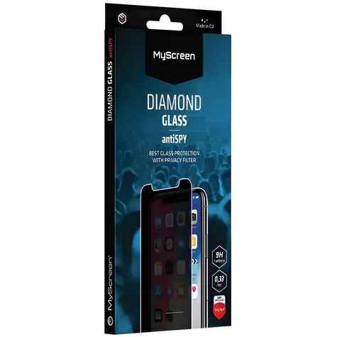 MyScreen Diamond Glass AntiSpy / Ochranné sklo / Samsung Galaxy S24 / Privacy filtr / 9H