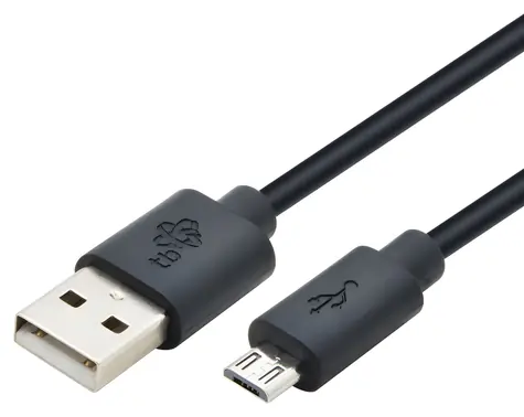 USB - Micro USB kabel 3 m černý / Datový kabel / USB-A - MicroUSB / Nabíjení a data