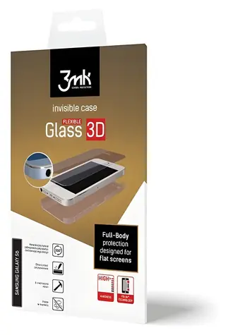 3mk FlexibleGlass 3D / Hybridní sklo a fólie / Apple iPhone 8 Plus / 7H