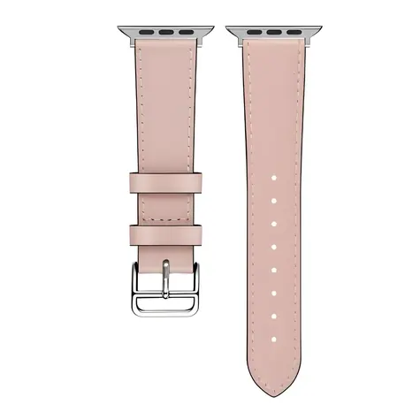 Beline Hermes Kožený řemínek pro smartwatch růžová / Řemínek / kůže / nerezová spona / 20 mm