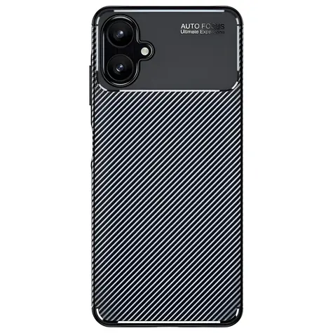 Beline Carbon Armor Samsung S25 Edge černá / Kryt / karbonový vzhled / TPU