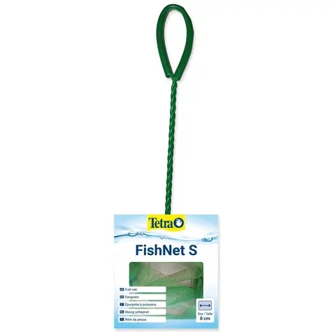 Tetra Akvarijní síťka zelená S 8 cm / Síťka / 100% nylon