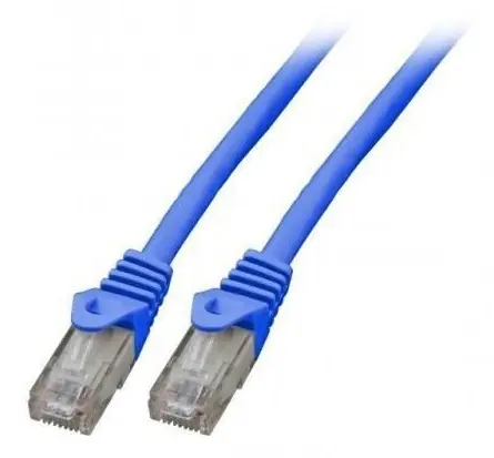 Mercodan patch kabel CAT6 UTP modrá / Síťový kabel / UTP / RJ-45