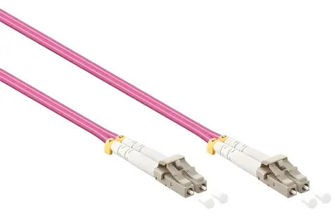 Mercodan optický patch kabel LC-LC OM4 / Patch kabel / Multimode 50/125 / LC-LC konektory
