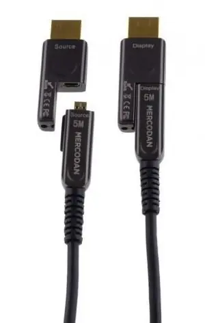 Mercodan optický HDMI kabel 30 m / Kabel HDMI / Optický (fiber) / 30 m