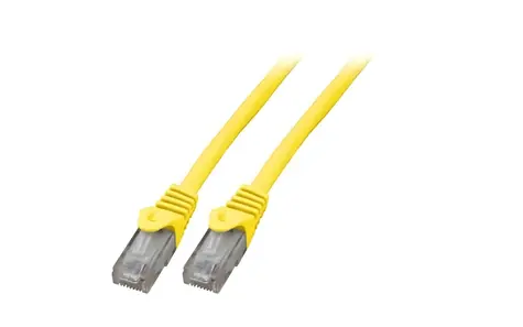 Mercodan Patch kabel UTP CAT6 žlutá (371225020) / Síťový kabel / UTP / kategorie 6