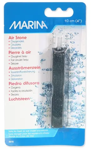Elite Vzduchovací kámen tyčka 10 cm / Vzduchovací kámen / Akvarijní dekorace