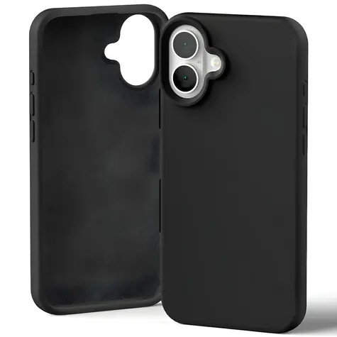 Mercury Silicone černá / Kryt / Apple iPhone 16 Plus
