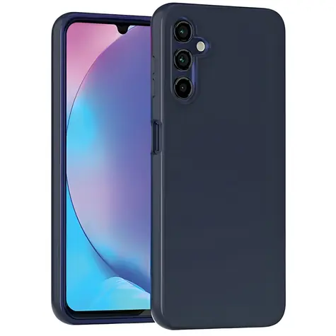 Mercury Soft pouzdro pro Samsung Galaxy A25 4G/5G půlnočně modrá / Pouzdro / TPU / Matný povrch