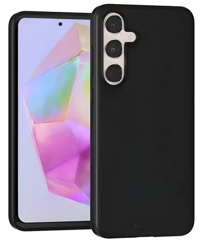 Mercury Soft Case černá / Kryt pro Samsung Galaxy A35 5G / TPU / Matný