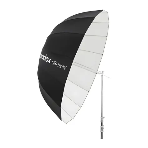 Godox UB-165W bílá / Fotografický deštník / Parabolický / 165 cm