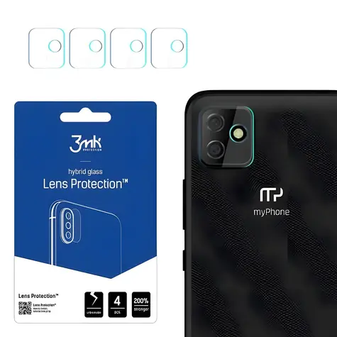 3mk Lens Protection pro MyPhone Fun 9 / Ochranné sklo na fotoaparát / 4 ks