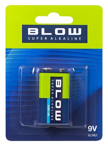 Baterie 9V 6LR61 Super Alkaline blistr / Alkalická baterie / 1 ks