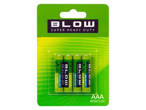 Baterie AAA R03P Super Heavy Duty / Baterie / 4 ks