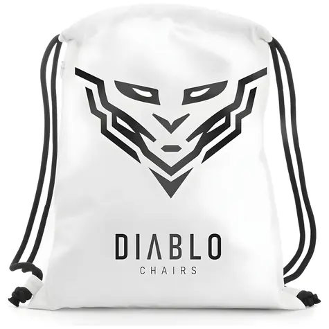 Diablo Chairs Stahovací batoh bílá / Batoh / Gaming / 15 l