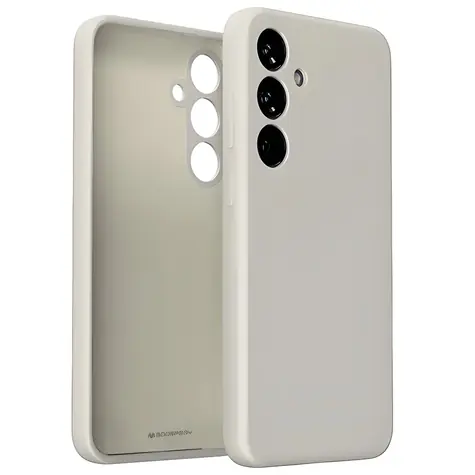 Mercury Silicone Samsung Galaxy S23 FE kamenová šedá / Pouzdro / Silikonové / Mikrovlákno / Bezdrátové nabíjení