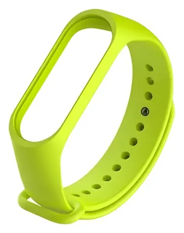 Beline Strap zelená / Náhradní řemínek / Xiaomi Mi Band 5, Mi Band 6 / Silikonový
