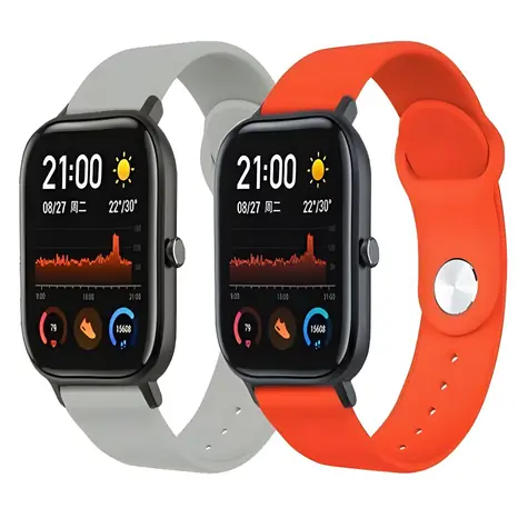 Beline Everyday Strap oranžová / Řemínek pro smartwatch / Silikonový / 20mm