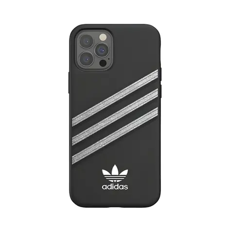 Adidas OR Moulded Case Woman černá / Pouzdro / Apple iPhone 12 Pro / Pravá kůže