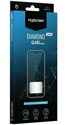 MyScreen Diamond Glass Edge Lite FG černá / Ochranné sklo / Realme P3 Lite 5G / 9H / Full Glue