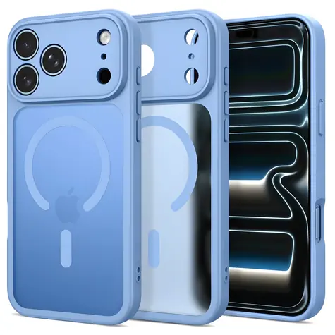 Tech-Protect BasicMag MagSafe světle modrá / Kryt / Apple iPhone 17 Pro, 18 Pro / MagSafe
