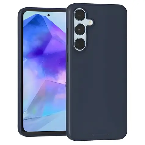 Mercury Soft A55 A556 půlnočně modrá / Pouzdro / Samsung Galaxy A55 5G / TPU