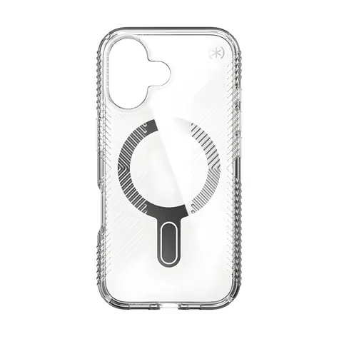 Speck Presidio Perfect Clear Grip čirá / Kryt / Apple iPhone 16 / ClickLock