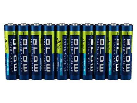 Alkalická baterie AAA (LR03) Super Alkaline 10 ks / Baterie / Mikrotužková