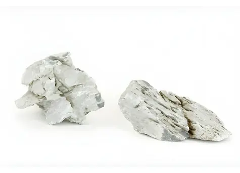 RATAJ Dekorační kámen Amano Rock bílá / Akvarijní dekorace / S / 5-15 cm / do 1 kg