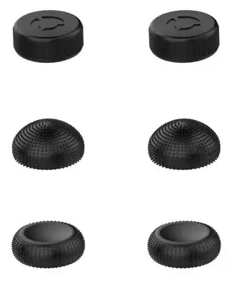 Lenovo Legion Go Joystick Caps Eclipse Black / Čepičky na joystick / silikon / 6 ks / 3 typy / pro Legion Go