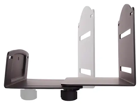 StarTech nastavitelný držák PC na zeď černá / Držák / nosnost 10 kg / ocel