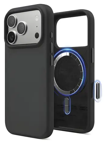 Elago Silicone Case MagSafe Camera Control černá / Kryt / pro Apple iPhone 17 Pro