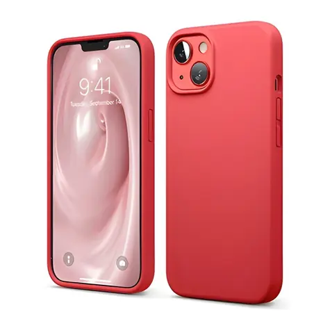 Elago Silicone Case pro Apple iPhone 13 červená / Silikonový kryt