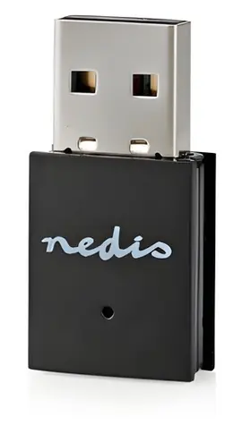 Nedis Wi-Fi USB adaptér N300 / Wi-Fi adaptér / USB 2.0 / 2.4 GHz / 300 Mbps