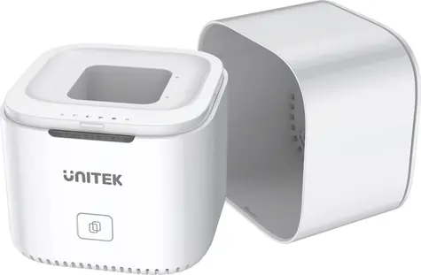 Unitek Klonovací dokovací stanice 2x M.2 PCIe/NVMe SSD / Dokovací stanice / USB-C 10 Gbps / Offline klonování