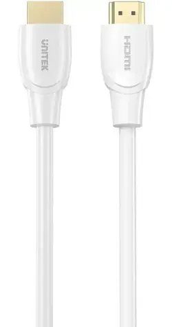 Unitek C11099AWH03-1.8M bílá / Kabel HDMI / HDMI 2.1 / 8K / 48 Gbit/s / 1,8 m
