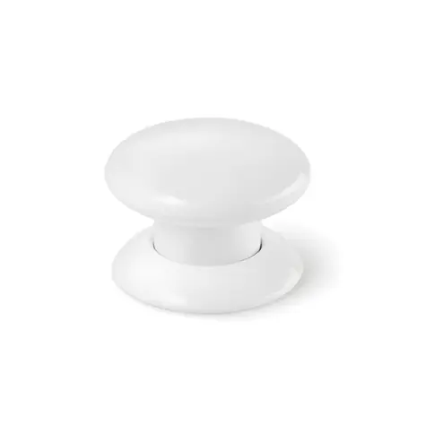 Fibaro NICE FGPB-101-1 ZW5 EU bílá / Bezdrátové tlačítko / Z-Wave / dosah 50 m / baterie 3,6V