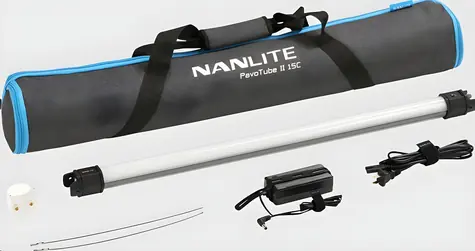 Nanlite PavoTube II 15C / LED světelná tyč / RGBWW / CCT 2700-7500K / vestavěná baterie / Bluetooth