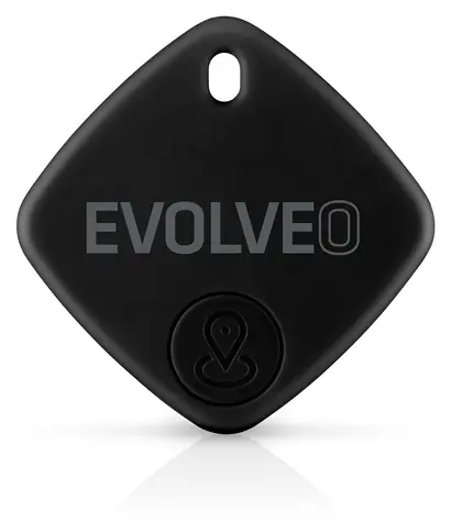 EVOLVEO TrackTag černý / Lokátor / Apple Find My / Bluetooth 5.2