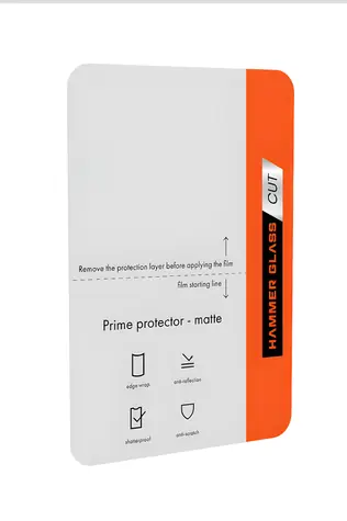 Hammer Glass Prime Protector Matte / Ochranná fólie / pro telefony do 7,5