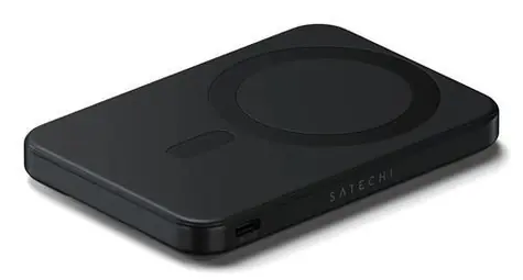 Satechi OnTheGo Magnetic Qi2 Powerbank Stand černá / Powerbanka / Qi2 / 5000 mAh