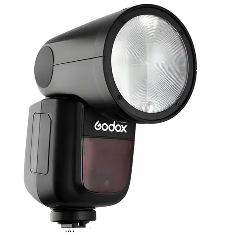 Godox V1 Canon / Blesk s kruhovou hlavou / TTL / HSS / 76 Ws / Li-ion baterie / Godox X 2,4 GHz