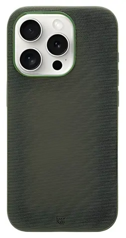 Tactical MagForce WEARe Forest Green / Kryt / Apple iPhone 15 Pro / MagSafe