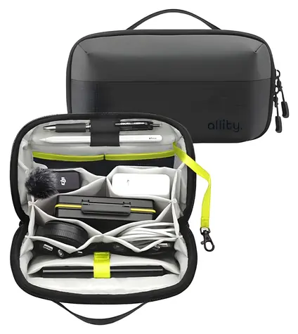 Allity ATB-100 černý / Organizér / 2,4 l / 18 přihrádek
