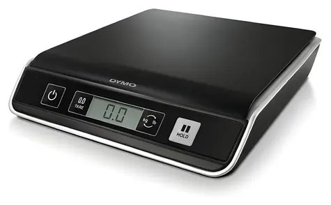 Dymo M5 černá / Poštovní váha / 5 kg / LCD displej / USB