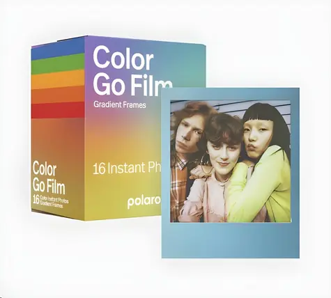 Polaroid Go Film Gradient Frame / Instantní film / Dvojité balení / 16 fotografií