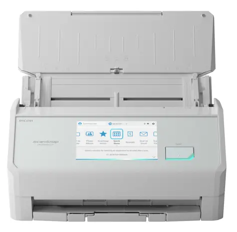 Ricoh ScanSnap iX2500 bílá / Skener / A4 / duplex / Wi-Fi / USB-C / dotykový displej 5
