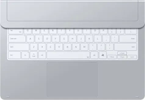 Samsung Pro Keyboard stříbrná / Klávesnice pro tablet / Galaxy Tab S11 Ultra / Německá layout / POGO Pin