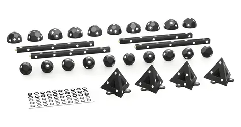 Revopoint Sada referenčních bloků / Kalibrační značky pro 3D skener / magnetické / sférické, kopulovité, pyramidové