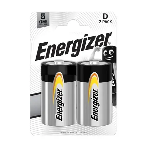 Energizer D LR20 2ks / Baterie / Alkalická / 1,5 V